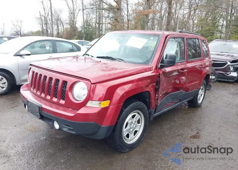 2014 Jeep Patriot Sport from USA, damaged, VIN 1C4NJPBA0ED694951
